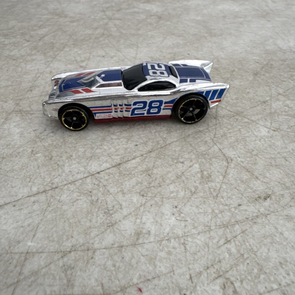 2003 Hot Wheels The Govner #28 Rare Silver 1/64